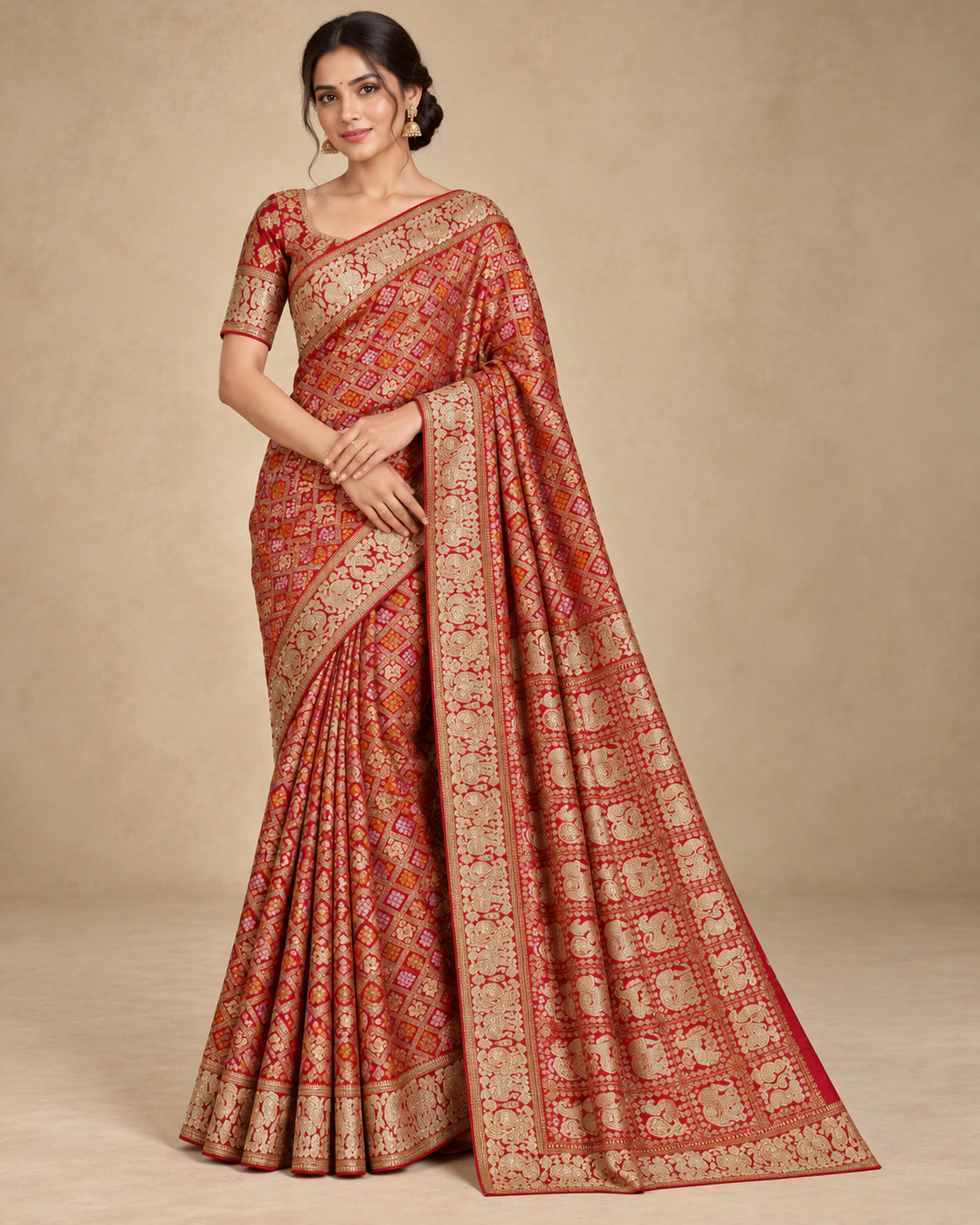 Royal Red Banarasi Bridal
