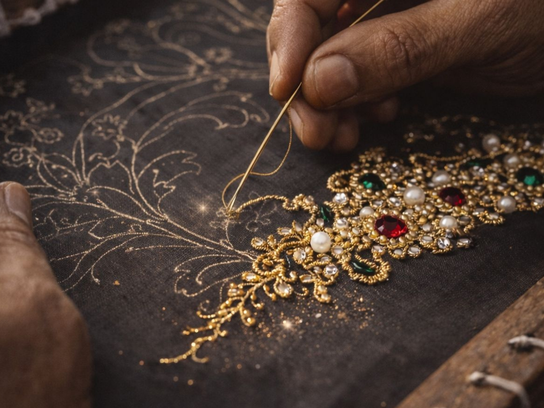 Zardozi Embroidery